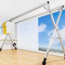 SOGA 2.0m Portable Standing Clothes Drying Rack Foldable SOGA 2.0m Portable Standing Clothes Drying Rack Foldable