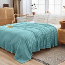 SOGA Sky Blue Throw Blanket SOGA Sky Blue Throw Blanket