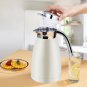 SOGA 2X 1.8L White Kettle Water Bottle