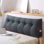 SOGA 2X 100cm Dark Grey Tatami Cushion Pillow