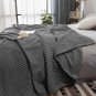 SOGA 2X Grey Throw Blanket