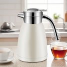 SOGA 2X 1.8L White Kettle Water Bottle
