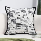 SOGA 2X 45cm Modern Monochrome Grid Pillowcase SOGA 2X 45cm Modern Monochrome Grid Pillowcase