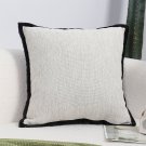 SOGA 2X 45cm French Style Solid Texture Throw Pillowcase