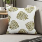 SOGA 2X 45cm Harvest Patch Rustic Pumpkin Decorative Pillowcase