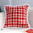 SOGA 2X 45cm Country Plaid Throw Pillow Cover SOGA 2X 45cm Country Plaid Throw Pillow Cover