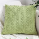 SOGA 2X 45cm Cable Knit Fresh Pillowcase SOGA 2X 45cm Cable Knit Fresh Pillowcase