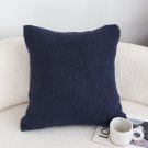 SOGA 2X 45cm Textured Midnight Pillowcase