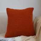 SOGA 2X 45cm Textured Rust Pillowcase