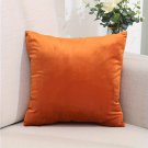 SOGA 2X 45cm Velvet Pillowcase (Vibrant Orange)