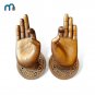 Plain Hand Pattern Brass Door Handle