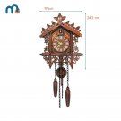 Antique wooden hanging cuckoo wall clock, for living room, home, restaurant