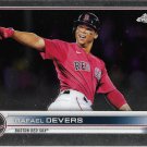 Rafael Devers 2022 Topps Chrome #171 Boston Red Sox Baseball Card