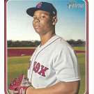 Rafael Devers 2023 Topps Heritage #8 Boston Red Sox Baseball Card