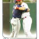 Wander Franco, Bryce Harper 2022 Topps #367 Philadelphia Phillies, Tampa Bay Rays Baseball Card