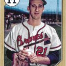 Warren Spahn 2022 Topps Archives #272 Milwaukee Braves Baseball Card