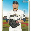 William Contreras 2023 Topps Heritage #289 MIlwaukee Brewers Baseball Card