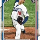 Yoshinobu Yamamoto 2024 Bowman Rookie #36 Los Angeles Dodgers Baseball Card