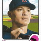 Yu Chang 2022 Topps Heritage #400 Cleveland Guardians Baseball Card