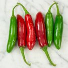 Serrano Tampiqueno Pepper Seeds, Heirloom Hot Pepper Seeds, Chili Peppers, 100ct FJ