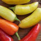 Santa Fe Pepper Seeds, Heirloom Mild Pepper Seeds, Mild Peppers, Non-Gmo, 100ct FJ