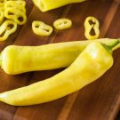 Hungarian Hot Wax Pepper Seeds, Yellow Peppers, Heirloom 100ct FJ
