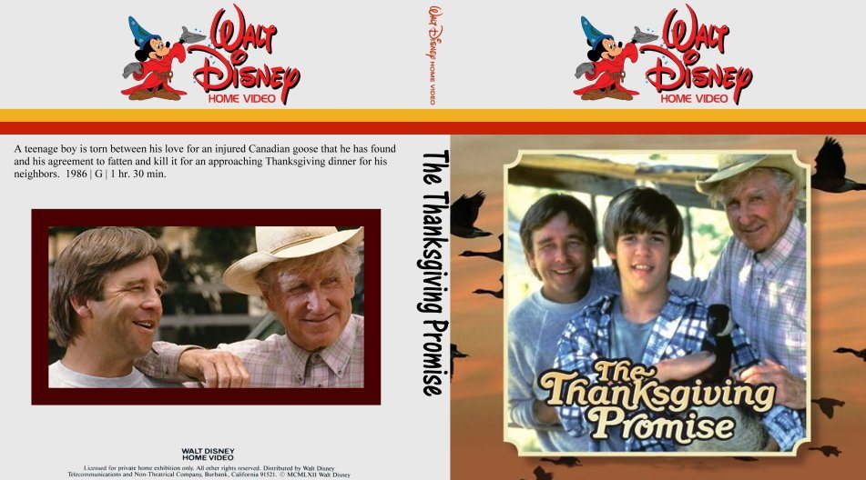 The Thanksgiving Promise (1986) Blu-ray