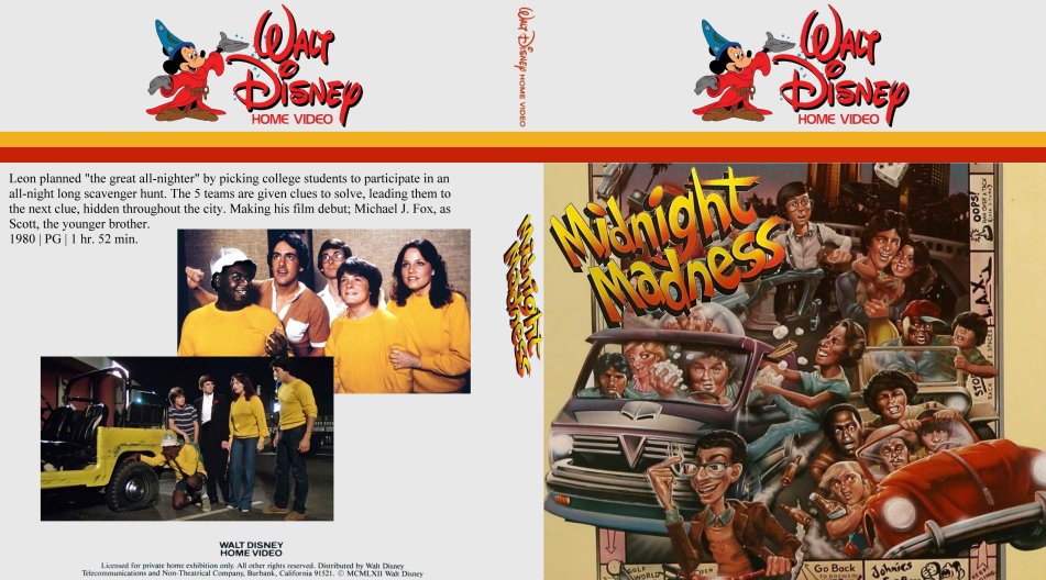 Disney's Midnight Madness (1980) Blu-ray