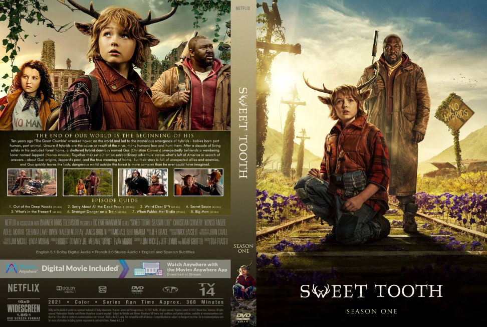 Sweet Tooth Season 1 DVD ***3 DISC SET***