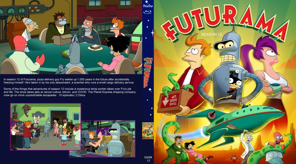 Futurama Complete Season 12 Blu ray 2 DISC SET futurama-complete-season-12-blu-ray-2-disc-set
