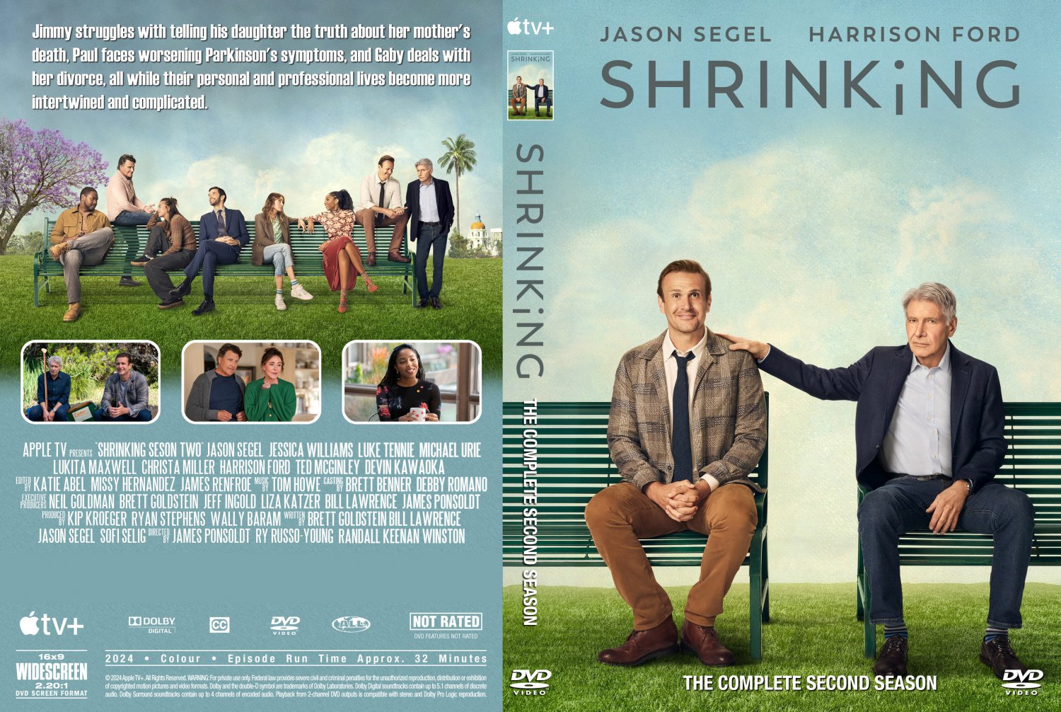 Shrinking Season 2 (2024) DVD ***2 Disc Set***
