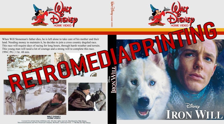 Disney's Iron Will (1994) Blu-ray