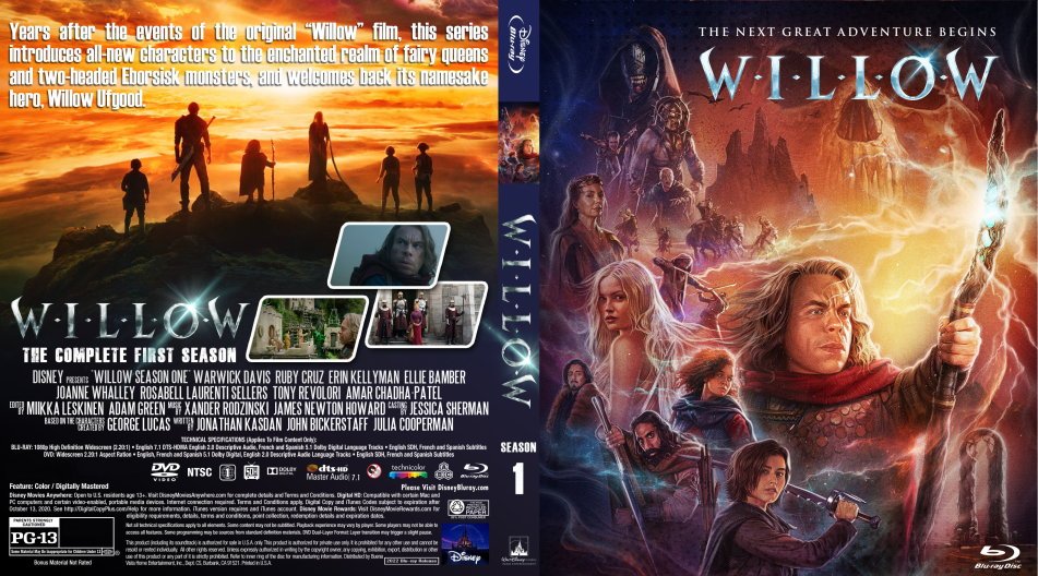Willow Complete Series Blu-ray ***2 DISC SET***