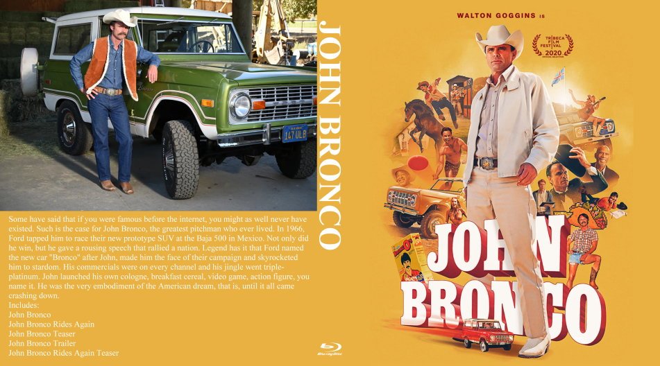 John Bronco (2020) Blu-ray  ***Also Includes John Bronco Returns and Extras***