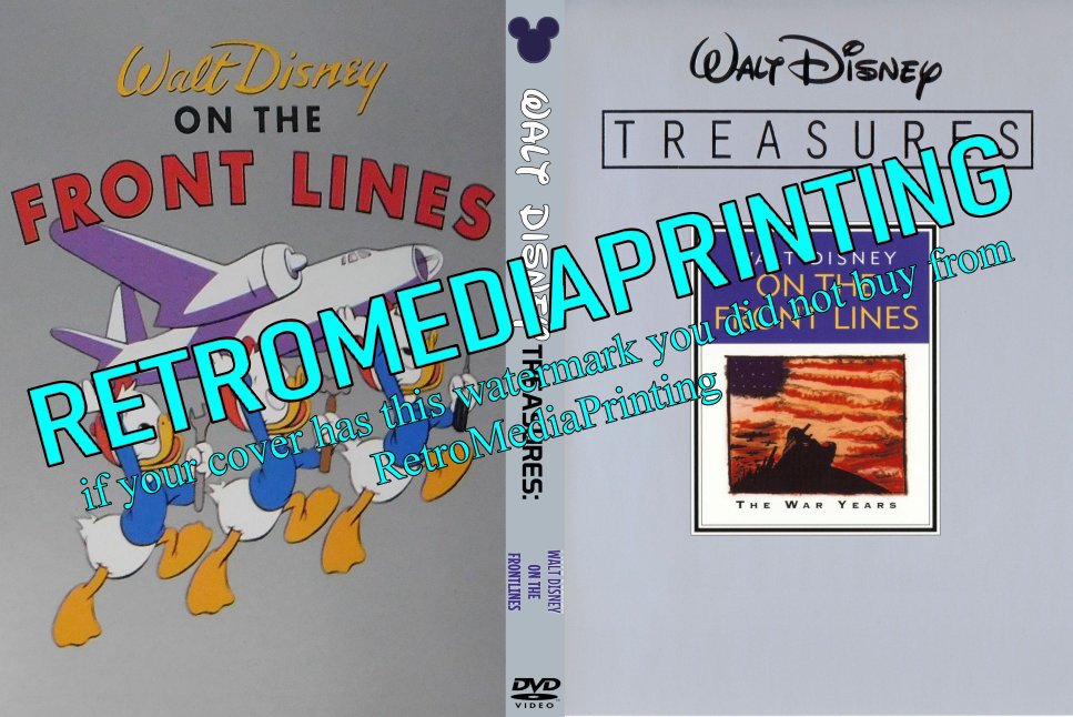 Disney Treasures Walt Disney on the Frontlines DVD