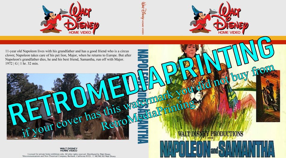 Disney's Napoleon and Samantha Blu-ray