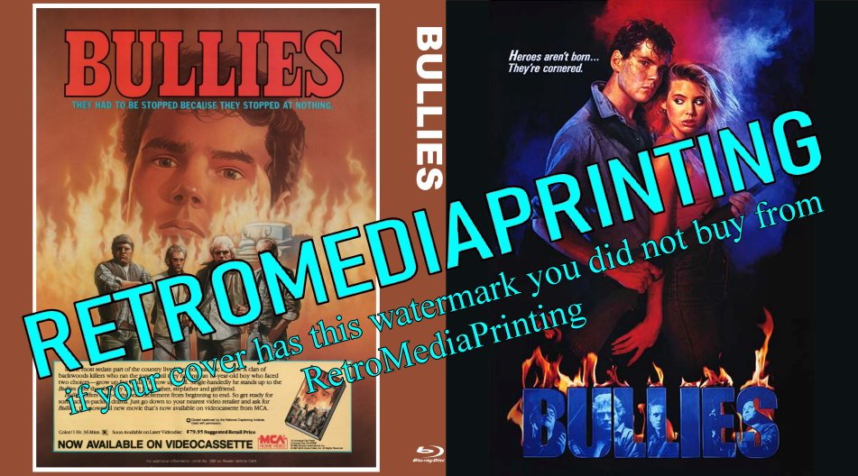 Bullies (1986) Blu Ray