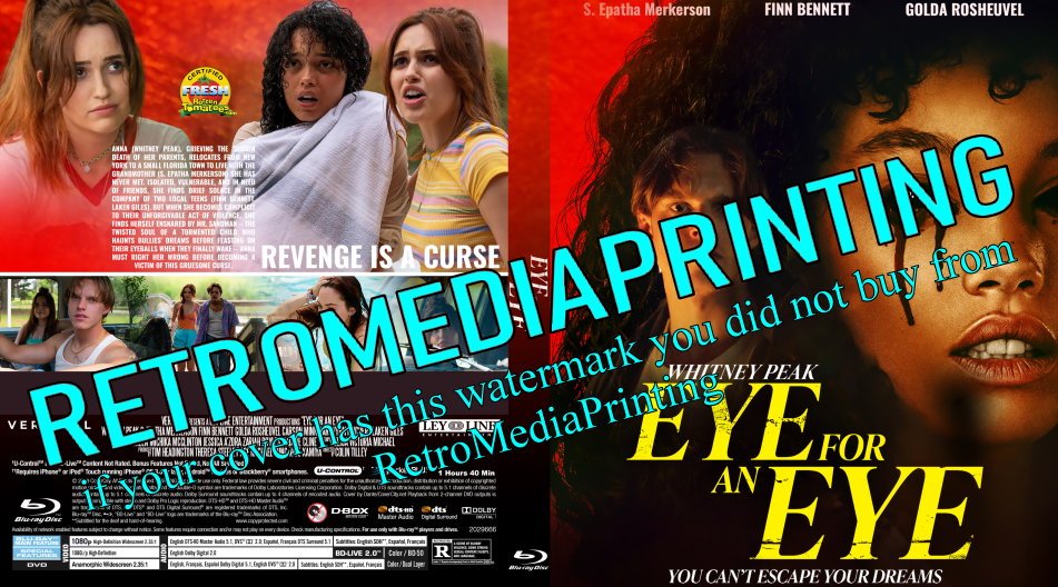 Eye for an Eye (2025) Blu-ray