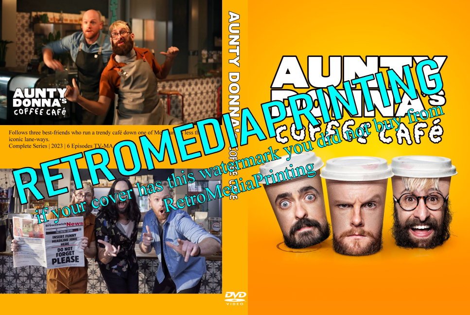 Aunty Donna's Coffee Cafe Season 1 DVD