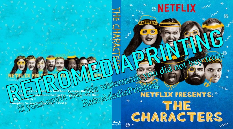 Netflix Presents THE CHARACTERS Season 1 Blu-ray