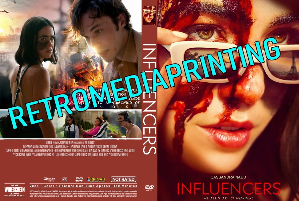 Influencers (2025) DVD