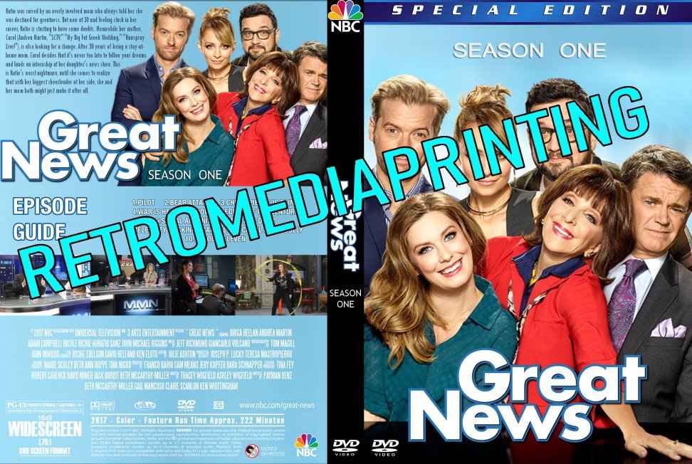 Great News Season 1 DVD ***2 Disc Set***