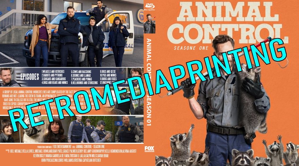 Animal Control Season 1 Blu-ray ***2 Disc Set***