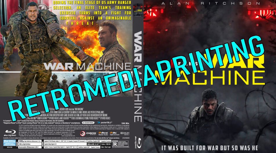 War Machine (2026) Blu-ray