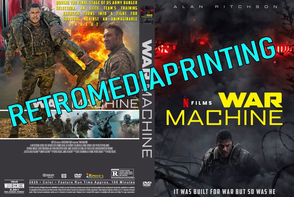 War Machine (2026) DVD
