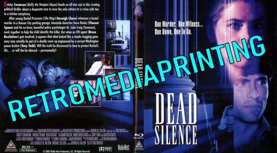 Dead Silence (2002) Blu-ray  AKA The Only Witness; Silence