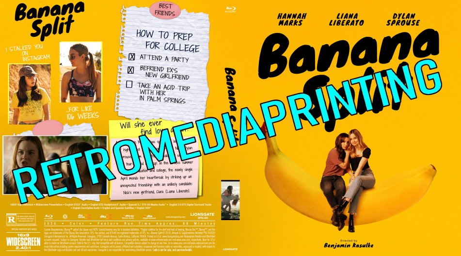 Banana Split (2018) Blu-ray