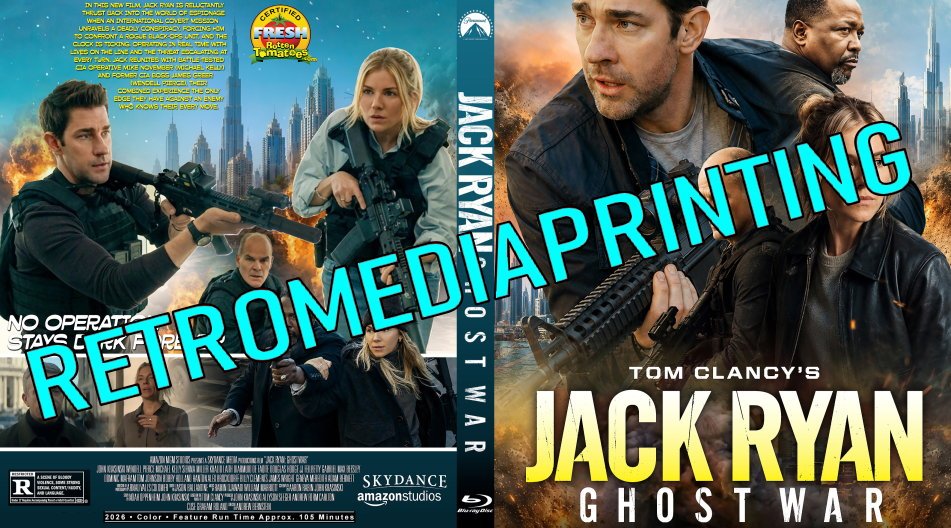 Jack Ryan Ghost War (2026) Blu-ray