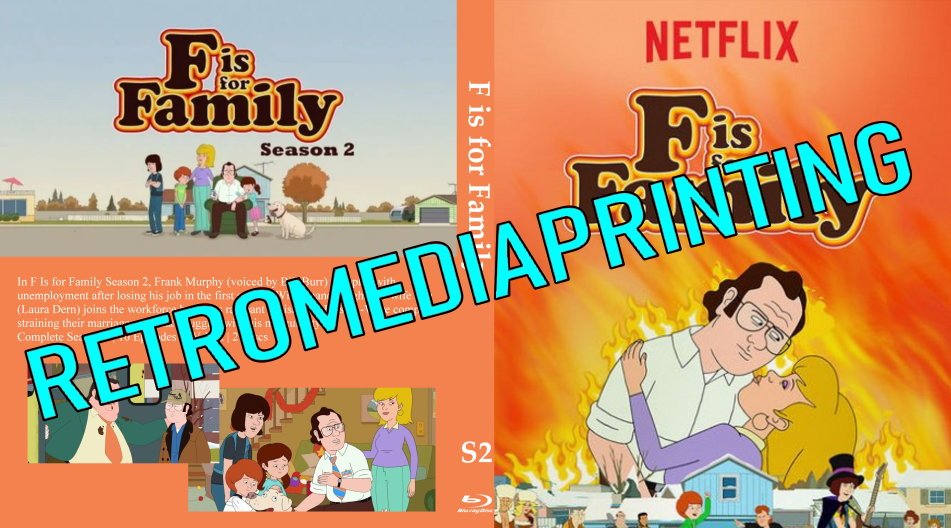F is for Family Season 2 Blu-ray  ***2 Disc Set**
