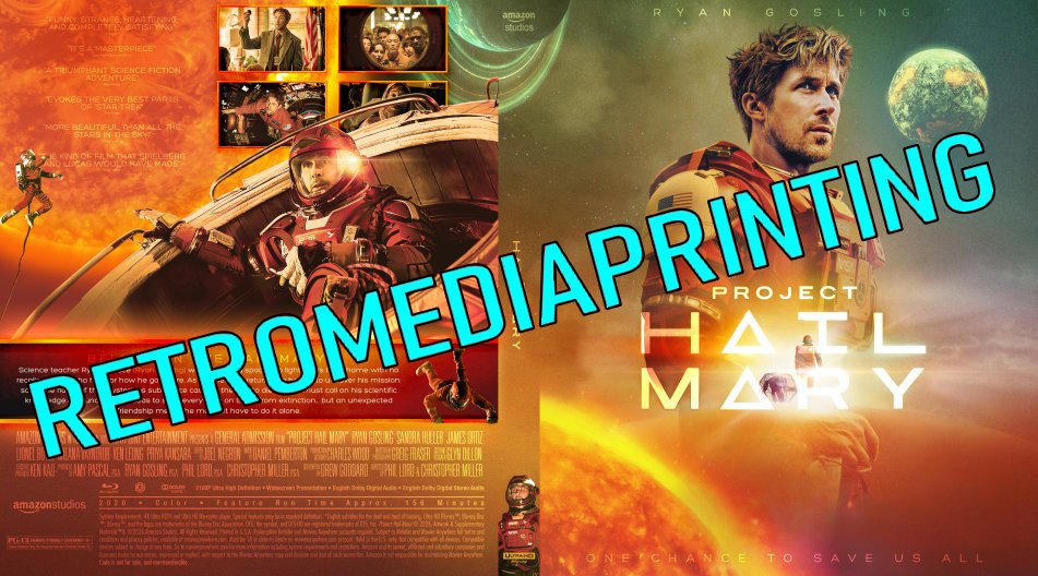 Project Hail Mary (2026) 4k Blu-ray